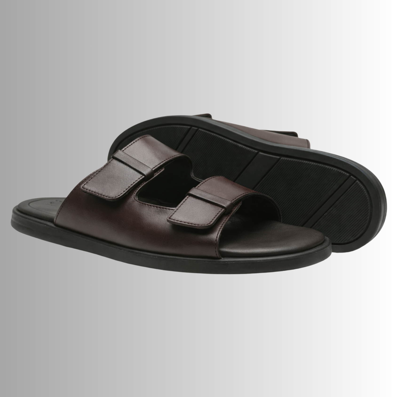 Sandalias de Cuero Hombre